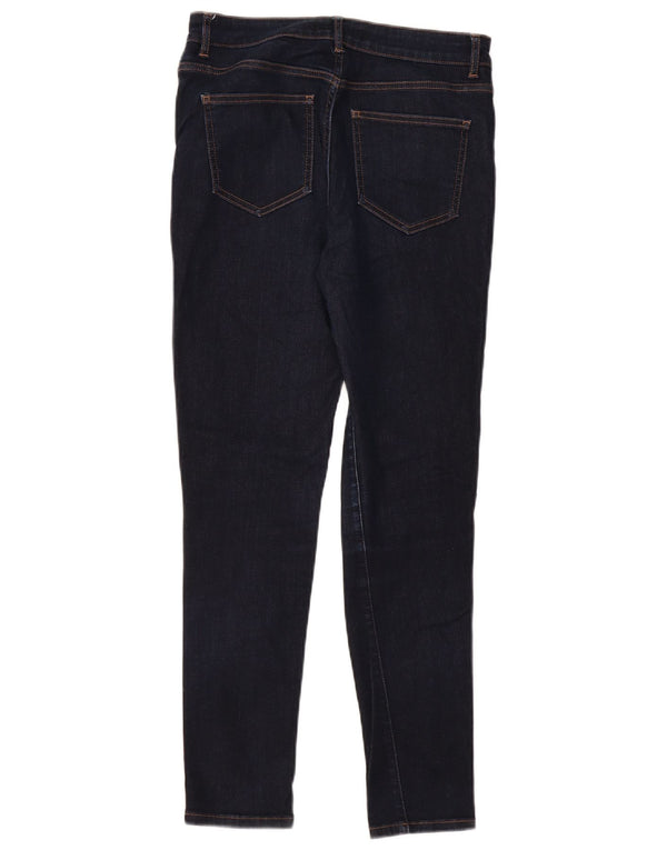 Blugi skinny pentru femei Karen Millen UK 12 Medium W32 L29 Bleumarin