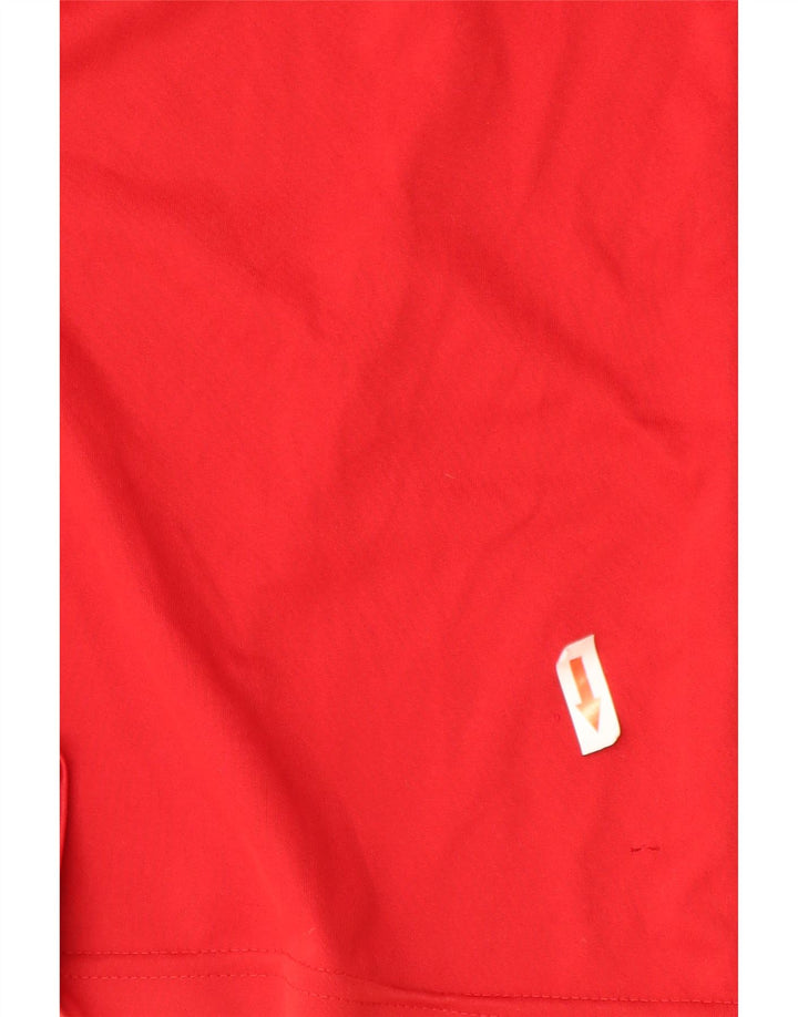 Tricou pentru bărbați Adidas Top mare poliester roșu