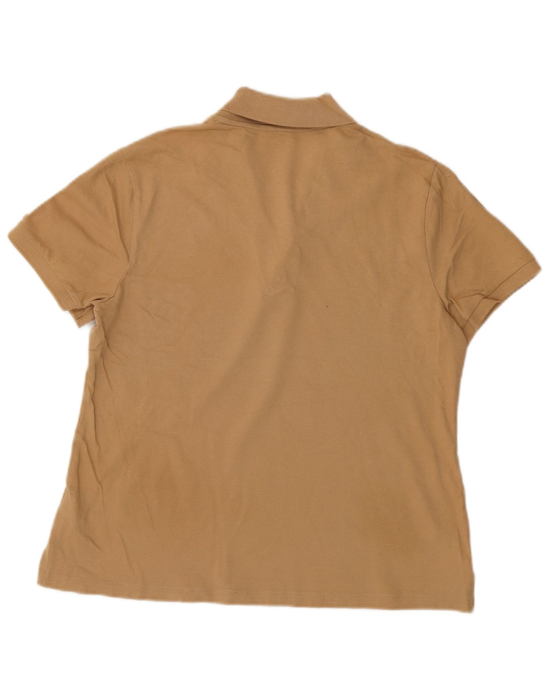 Tricou polo NAUTICA pentru femei UK 18 XL bumbac bej