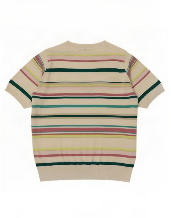 Pulover pentru femei Marks & Spencer cu decolteu triplu UK 12 mediu multicolor