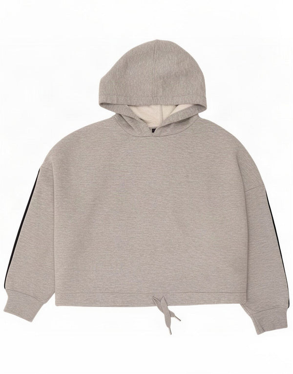 Marks & Spencer Pulover crop pentru femei UK 14 Medium Grey Flecked