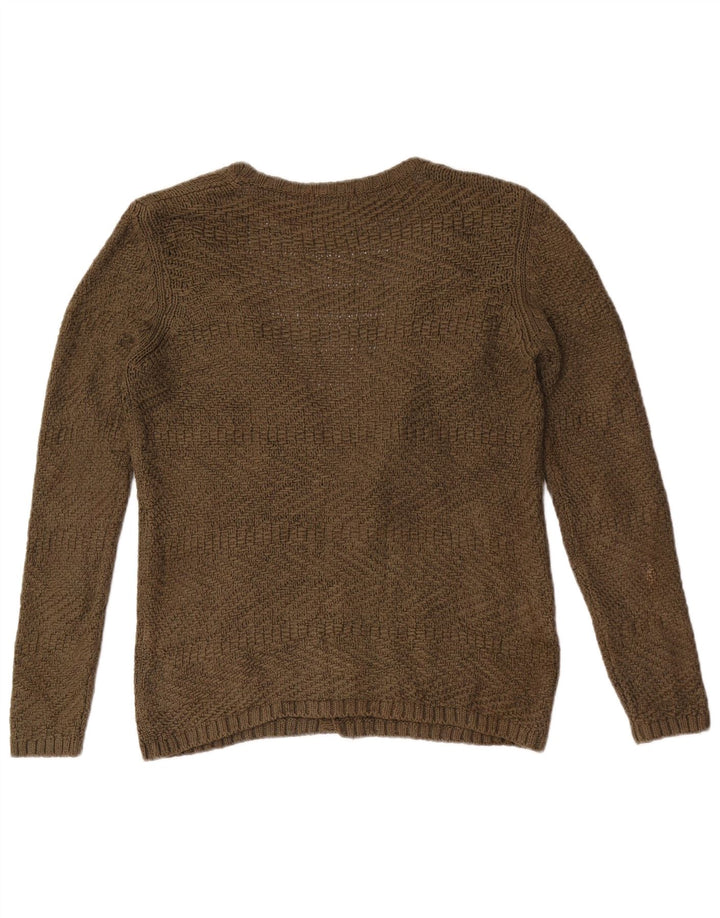 Pulover cardigan deschis pentru femei Massimo Dutti UK 12 Medium Khaki