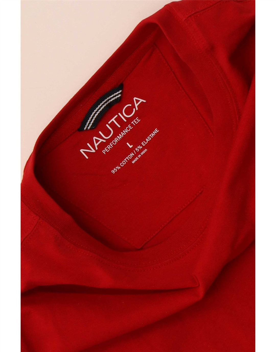 Tricou pentru bărbați Nautica Top mare bumbac roșu