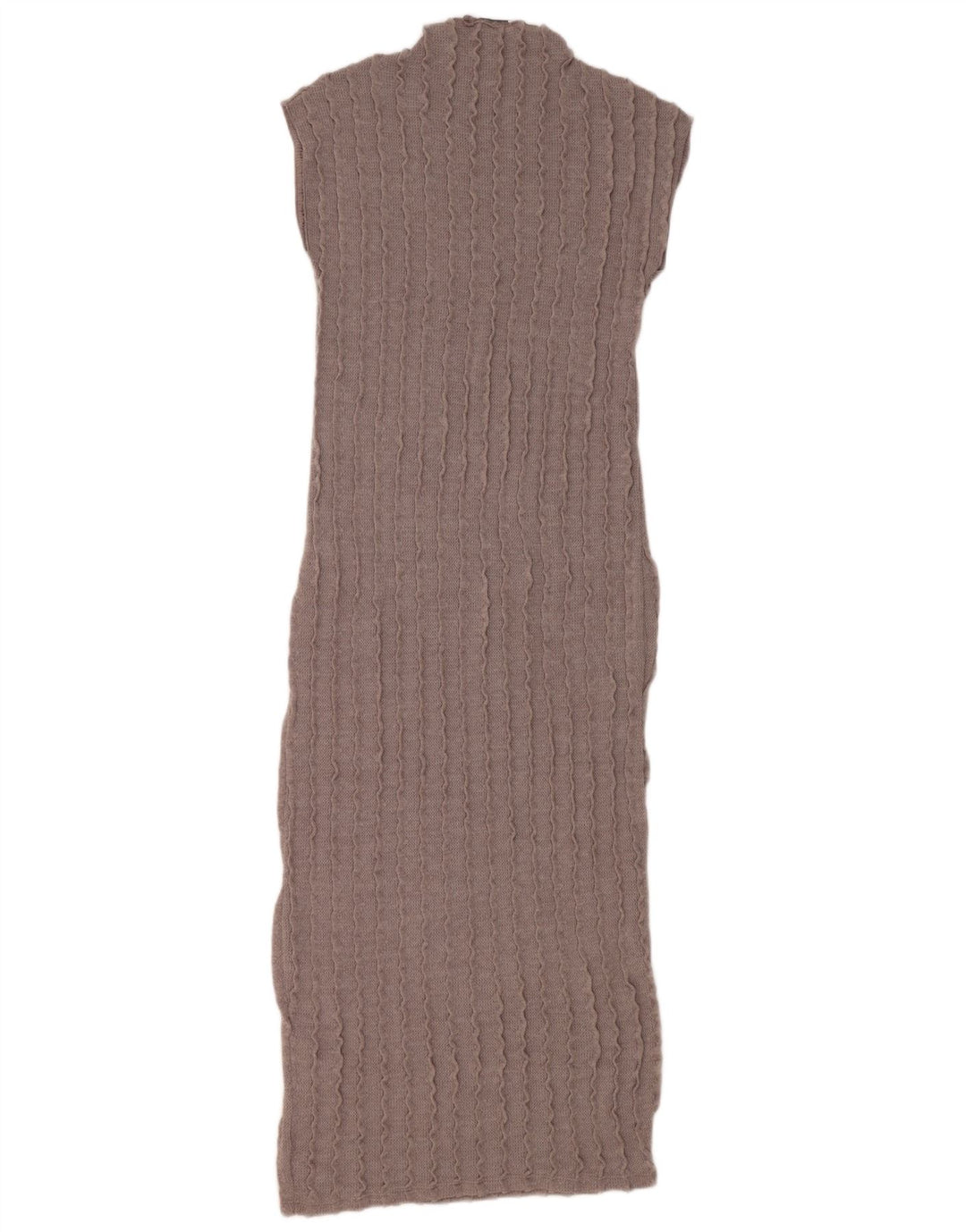 Rochie maxi fără mâneci pentru femei Zara UK 12, gri mediu