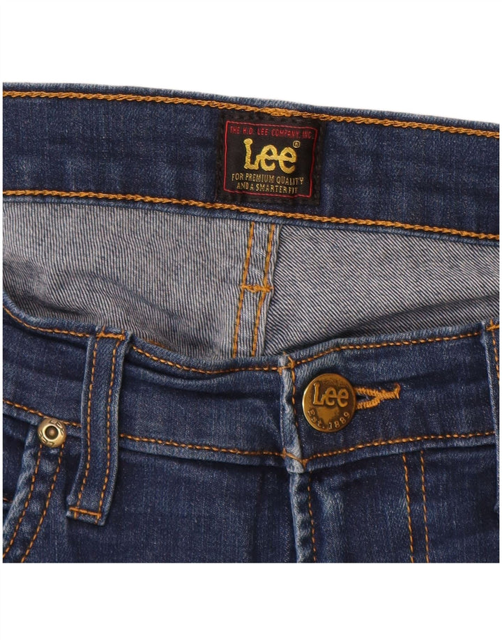 Blugi slim pentru femei Lee W30 L32 albastru