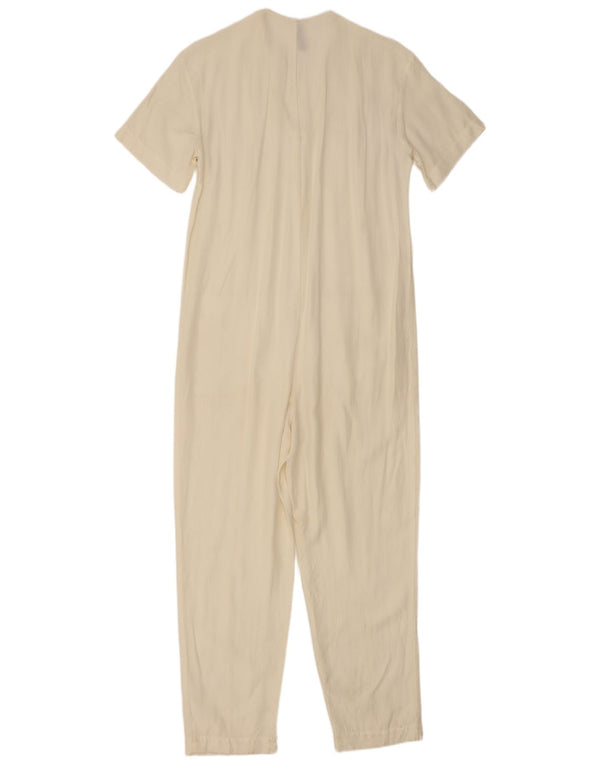 Salopetă Trafaluc pentru femei Zara UK 10 Small Off White