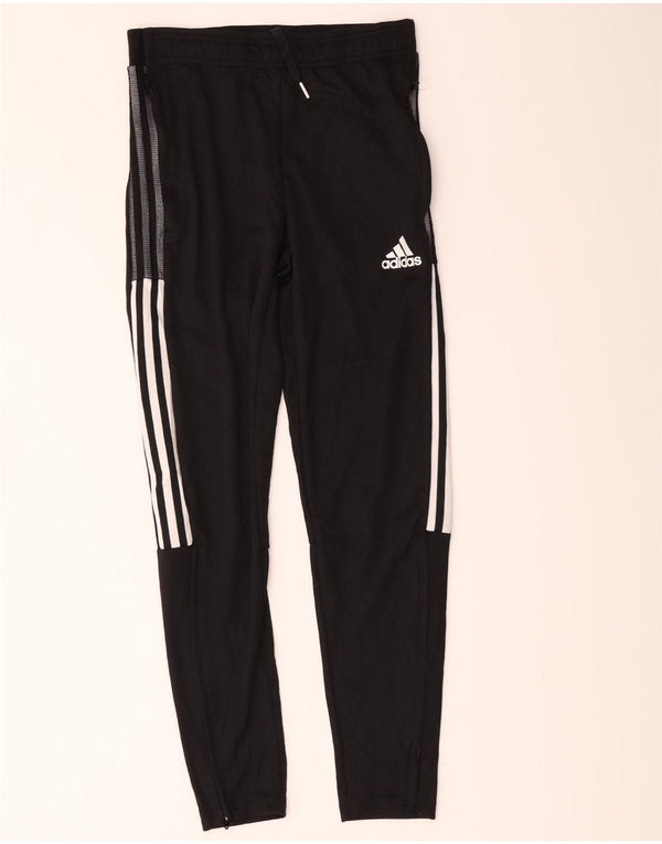 Pantaloni de trening Adidas Aeroready pentru bărbați, poliester negru mic