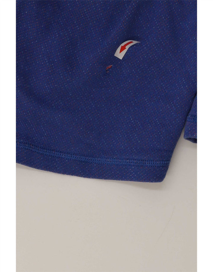 Pantaloni scurți sport Nike pentru bărbați, albastru mediu pete