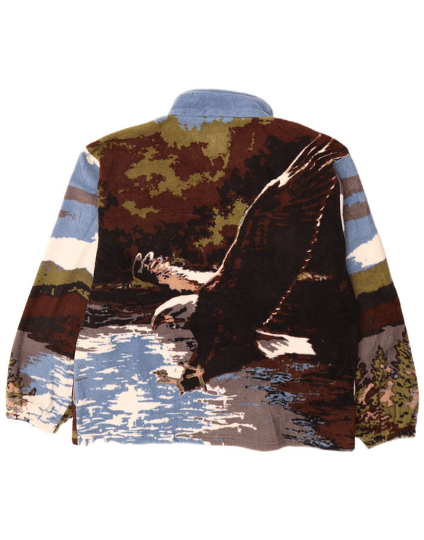 Jachetă pentru bărbați Atlas For Men Eagles Graphic Fleece UK 44 2XL Multicolor