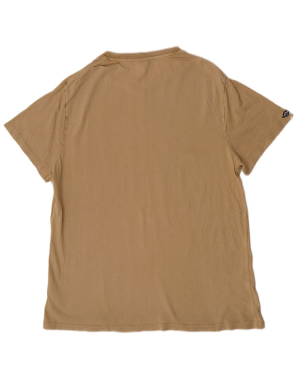Tricou grafic Superdry Slim Fit pentru bărbați Top 2XL bumbac bej