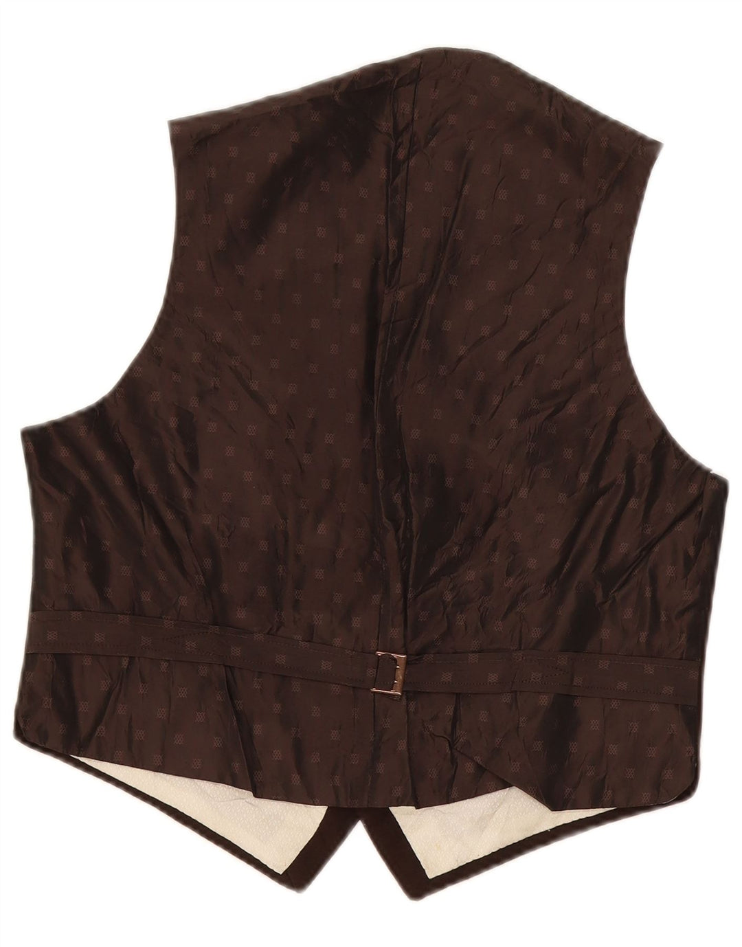Vintage Gilet pentru bărbați Mic Brown Spotted
