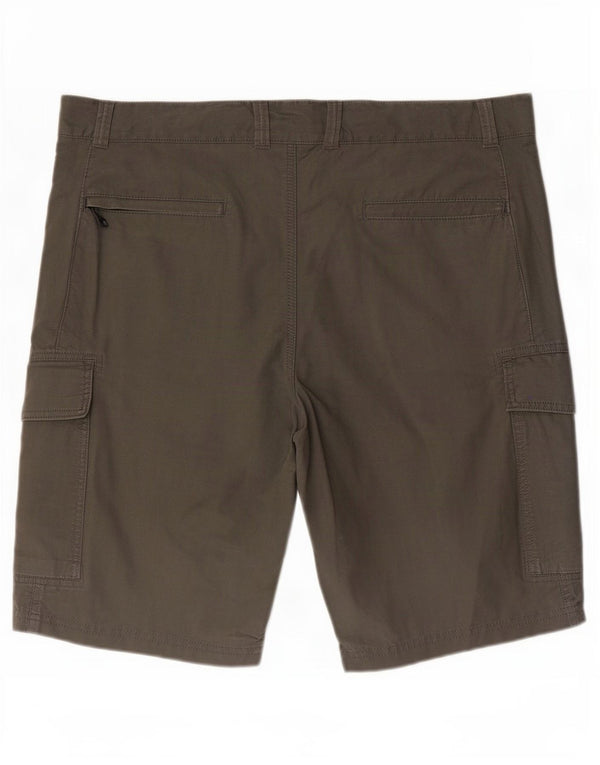 Pantaloni scurți cargo pentru bărbați Marks & Spencer W40 XL bumbac kaki