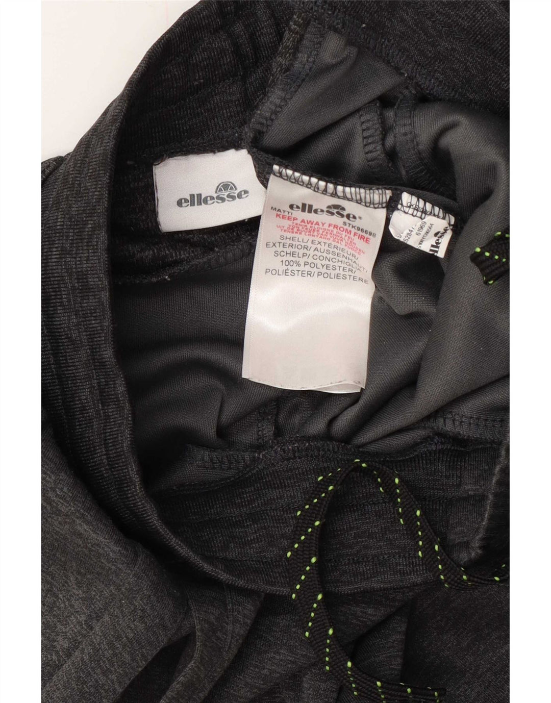 Pantaloni de trening Ellesse Băieți Joggeri 13-14 ani Poliester gri