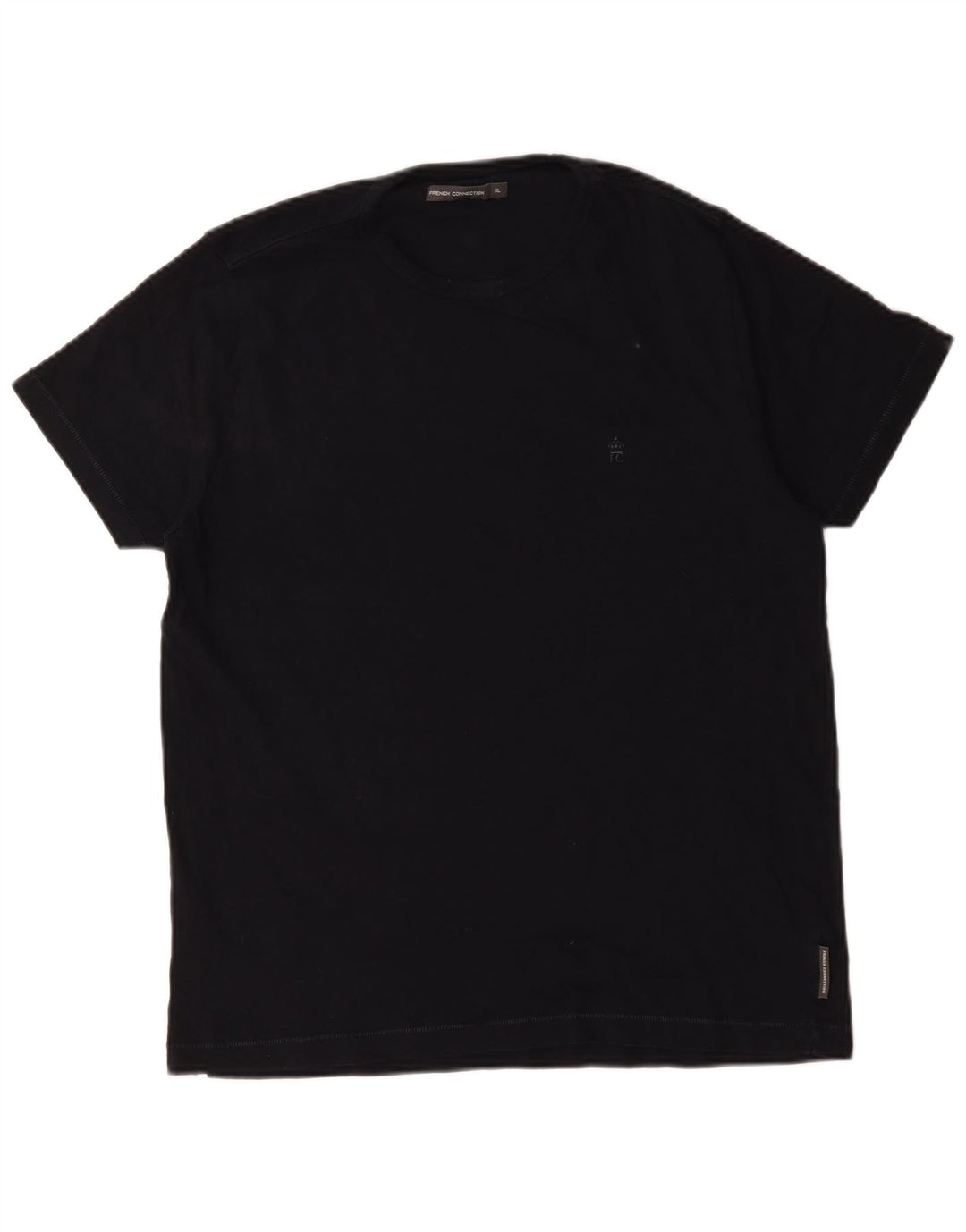 Tricou pentru bărbați French Connection Top XL Bumbac bleumarin