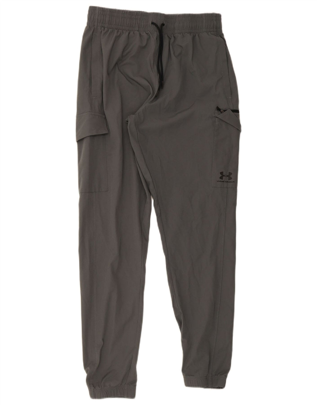 Pantaloni de trening cargo Under Armour pentru bărbați Joggeri mari, gri, poliester
