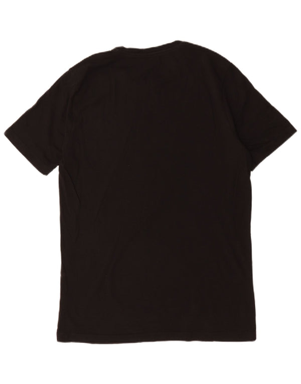 Tricou grafic Puma pentru bărbați Top mediu negru bumbac