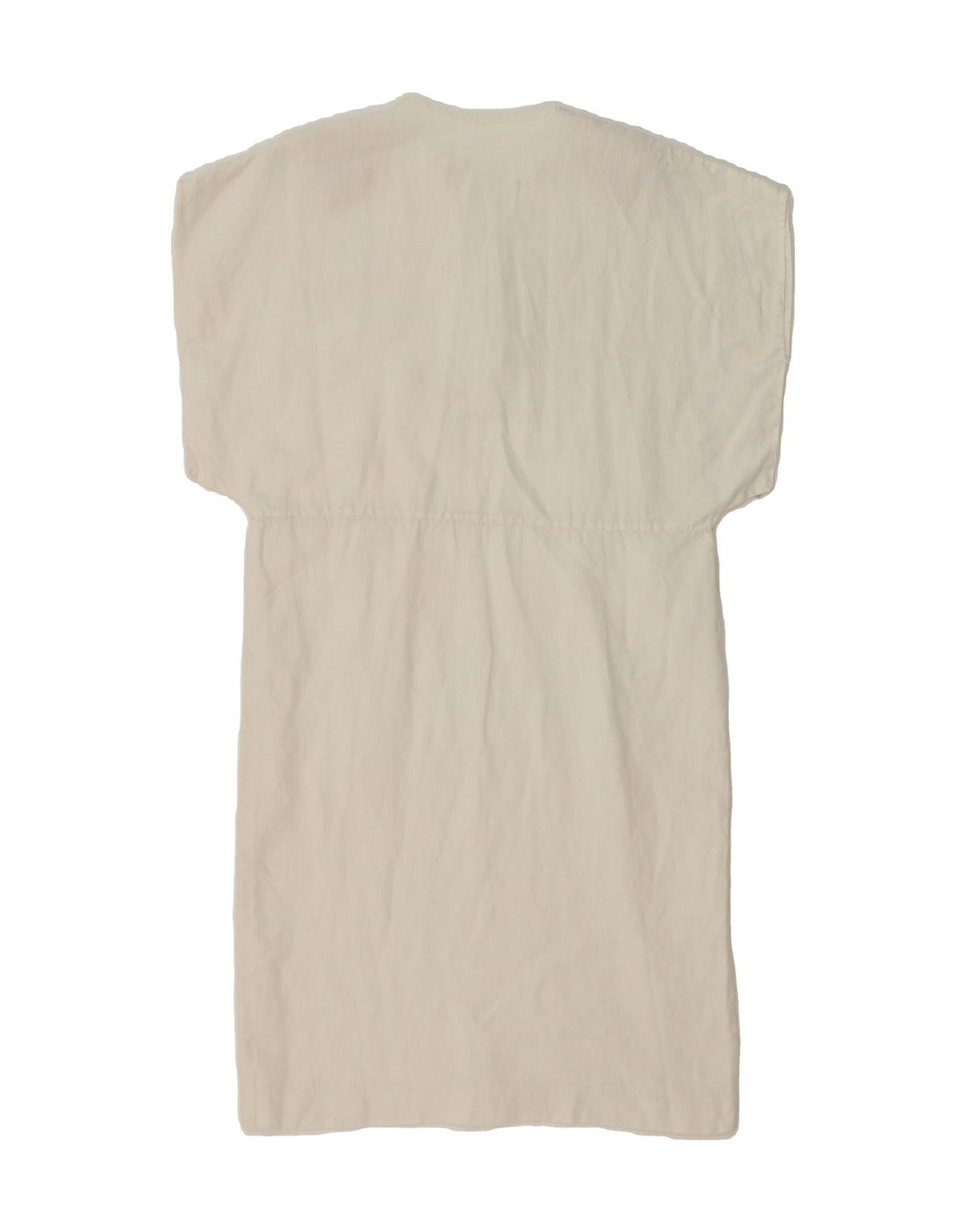 VINTAGE Womens Shift Dress UK 18 XL White Vintage Vintage and Second-Hand Vintage from Messina Hembry 