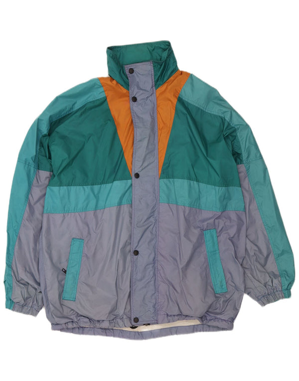 Jachetă de ploaie O'Kief pentru bărbați, cu glugă, cu formă lejeră, UK 40, verde, mare