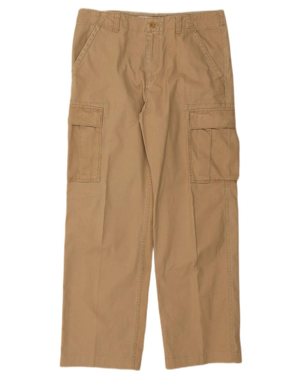 Pantaloni TIMBERLAND Trenton Straight Cargo pentru bărbați W34 L31, bumbac bej