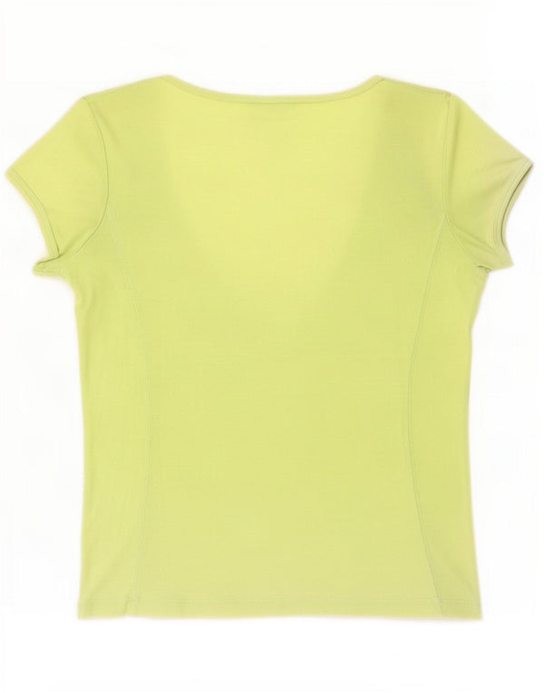 Tricou Champion pentru femei Herritage Fit Top UK 10 Small Green