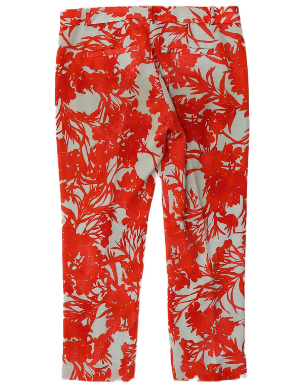 BANANA REPUBLIC Pantaloni tăiați mici pentru femei US 4 Small W32 L25 Red