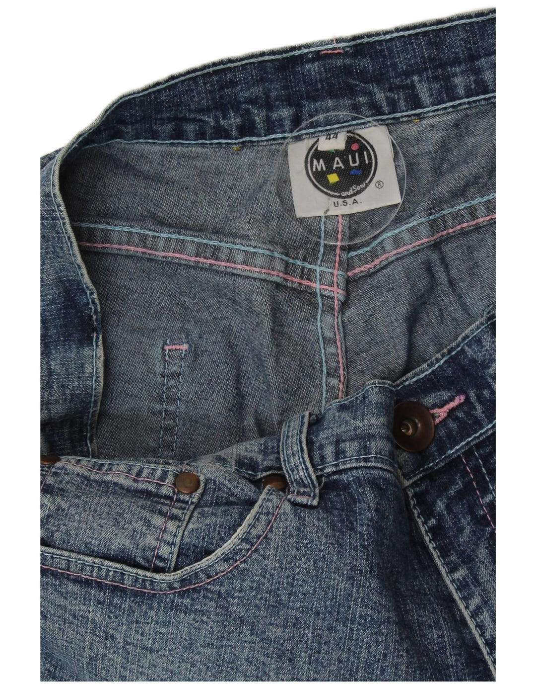 MAUI AND SONS Blugi Capri dama EU 44 XL W34 L21 Albastru