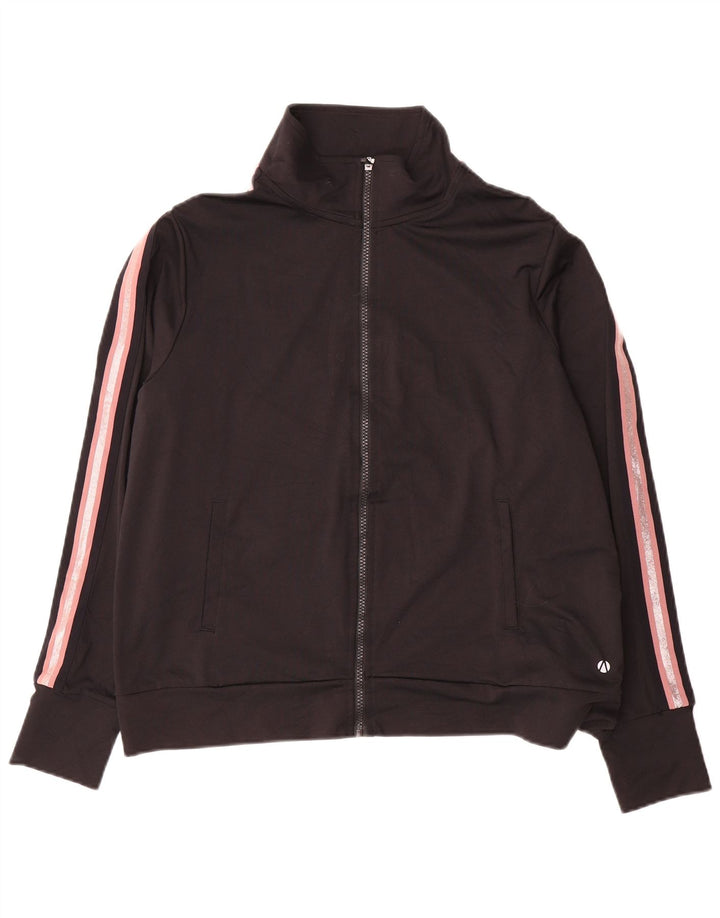 Jachetă de trening pentru femei Marks & Spencer UK 18 XL, negru, color block