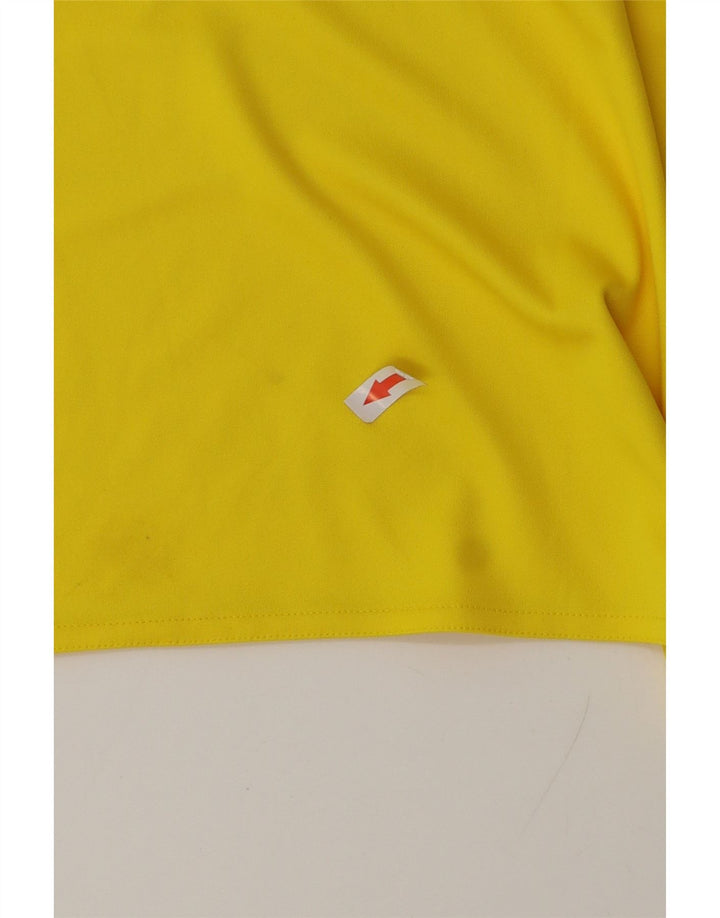 Tricou Adidas Climalite Graphic Top Medium Galben Poliester