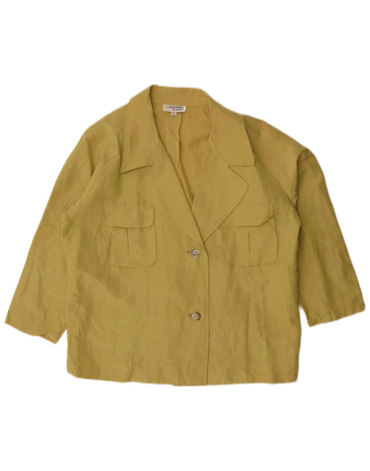 Bluză Cămașă Femei Krizia IT 48 XL Galben
