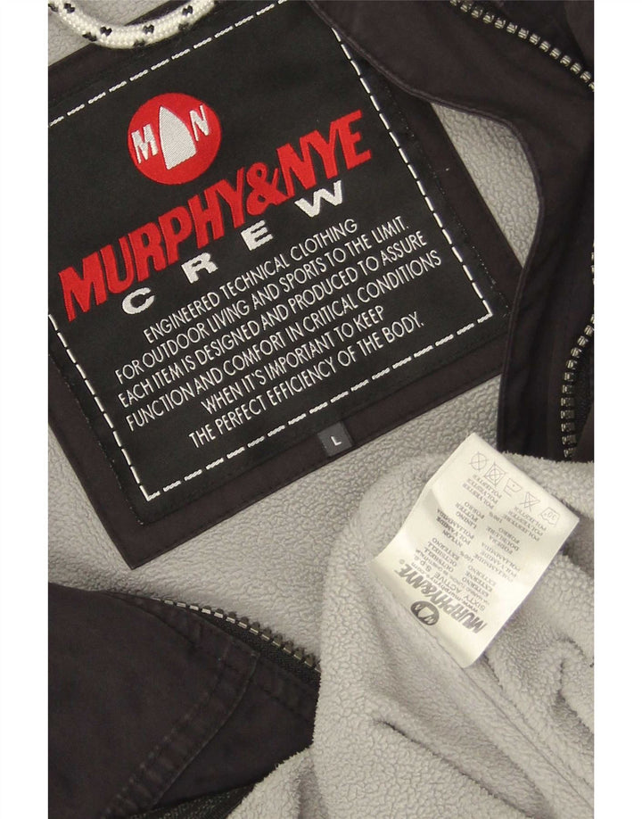 Jachetă Windbreaker pentru bărbați Murphy & Nye UK 40 Poliamidă neagră mare