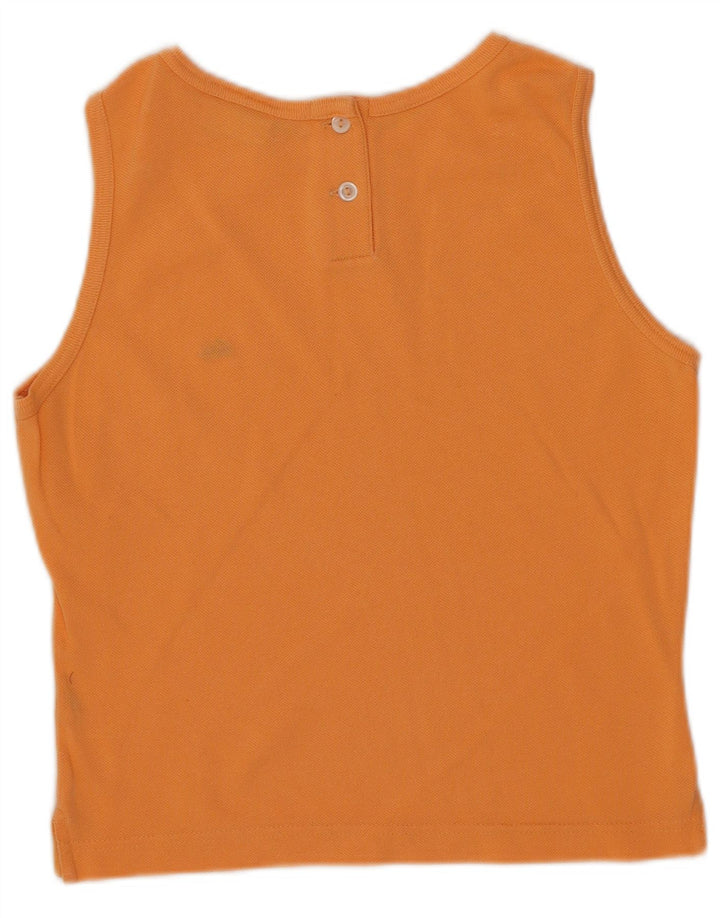 Vestă crop pentru femei Lacoste Top Mărimea 36 Bumbac portocaliu mic