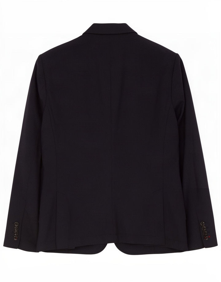 Blazer pentru bărbați Zara cu 2 nasturi EU 56 XL Poliester bleumarin