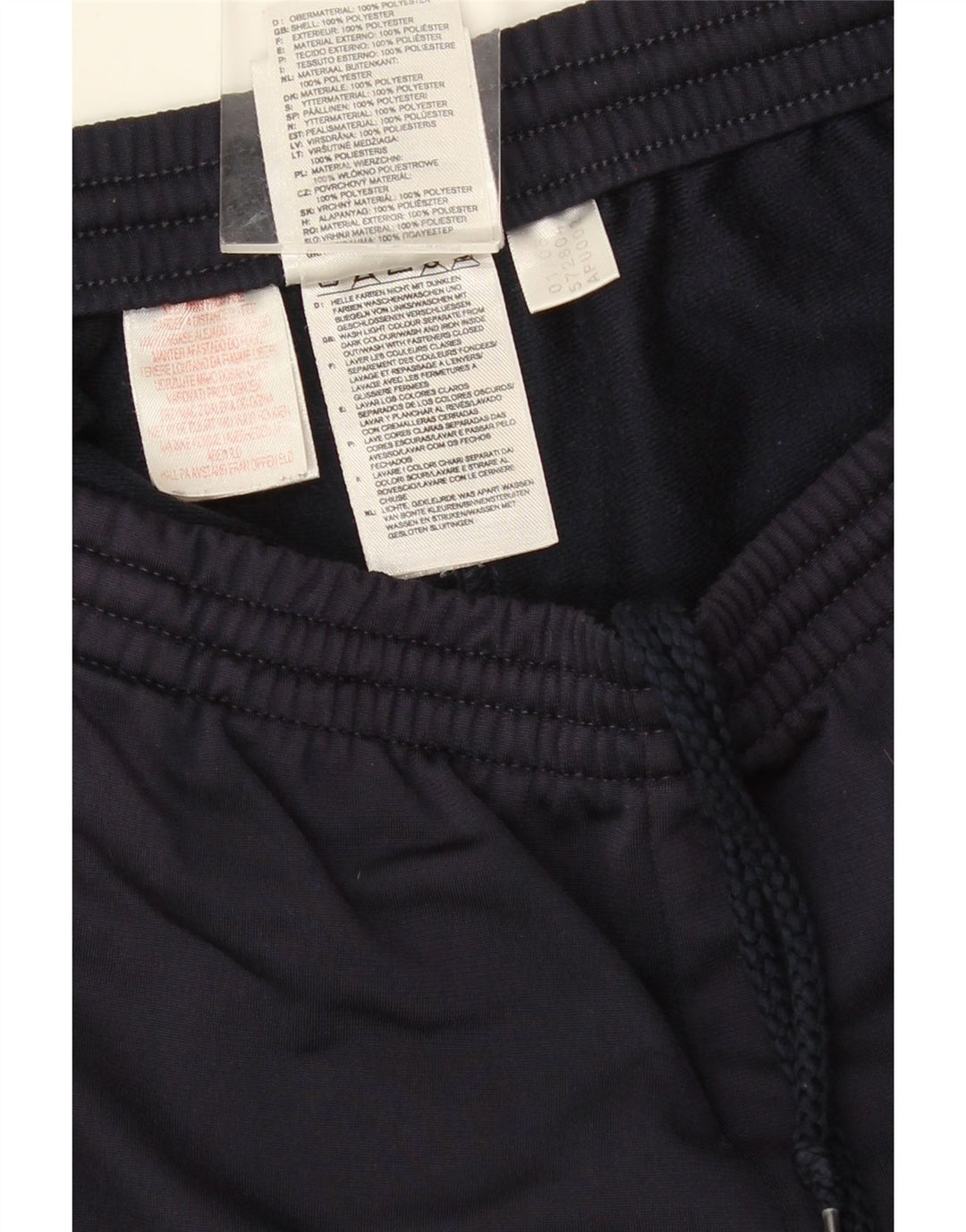 Pantaloni de trening ADIDAS pentru bărbați, mari, albastru, poliester
