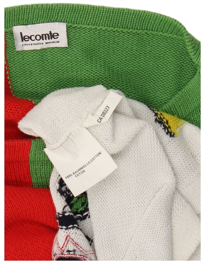 Rochie cu mâneci lungi pentru femei Lecomte UK 14, mare, multicoloră