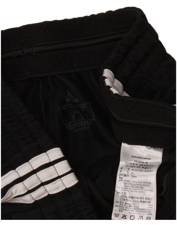 Pantaloni scurți sport pentru bărbați Adidas Primegreen, poliester mediu negru