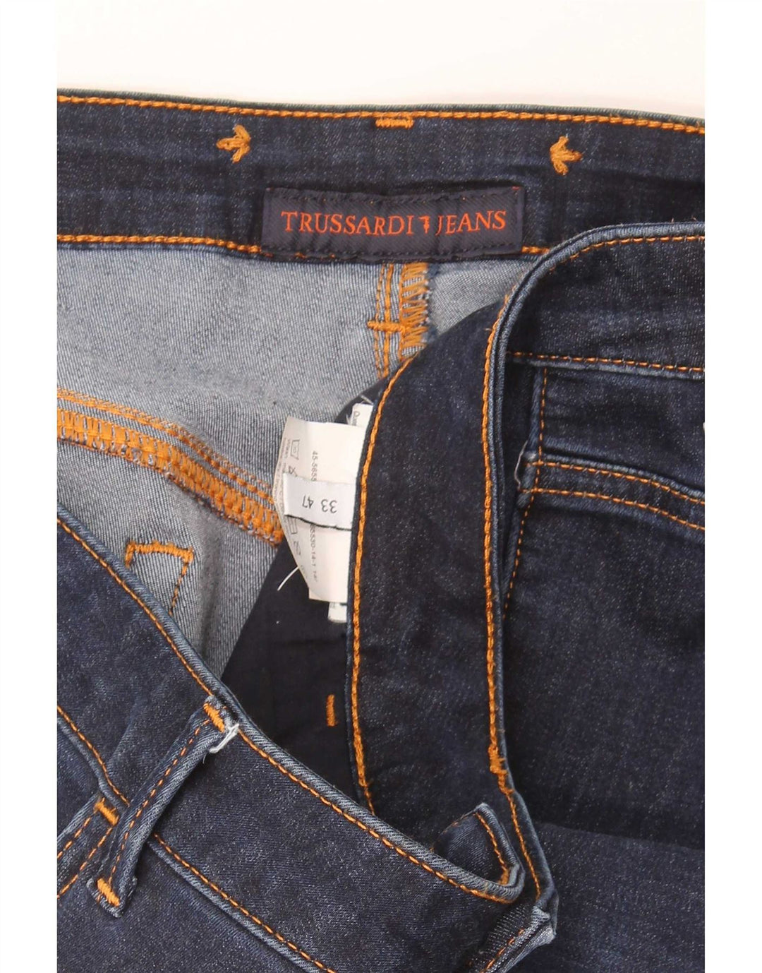 Trussardi blugi subțiri pentru femei W33 L30 bleumarin