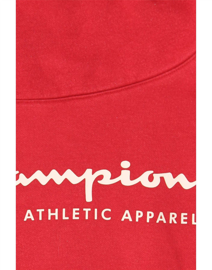 Pulover pentru femei Champion Crop Graphic Pulover UK 14 Medium Red