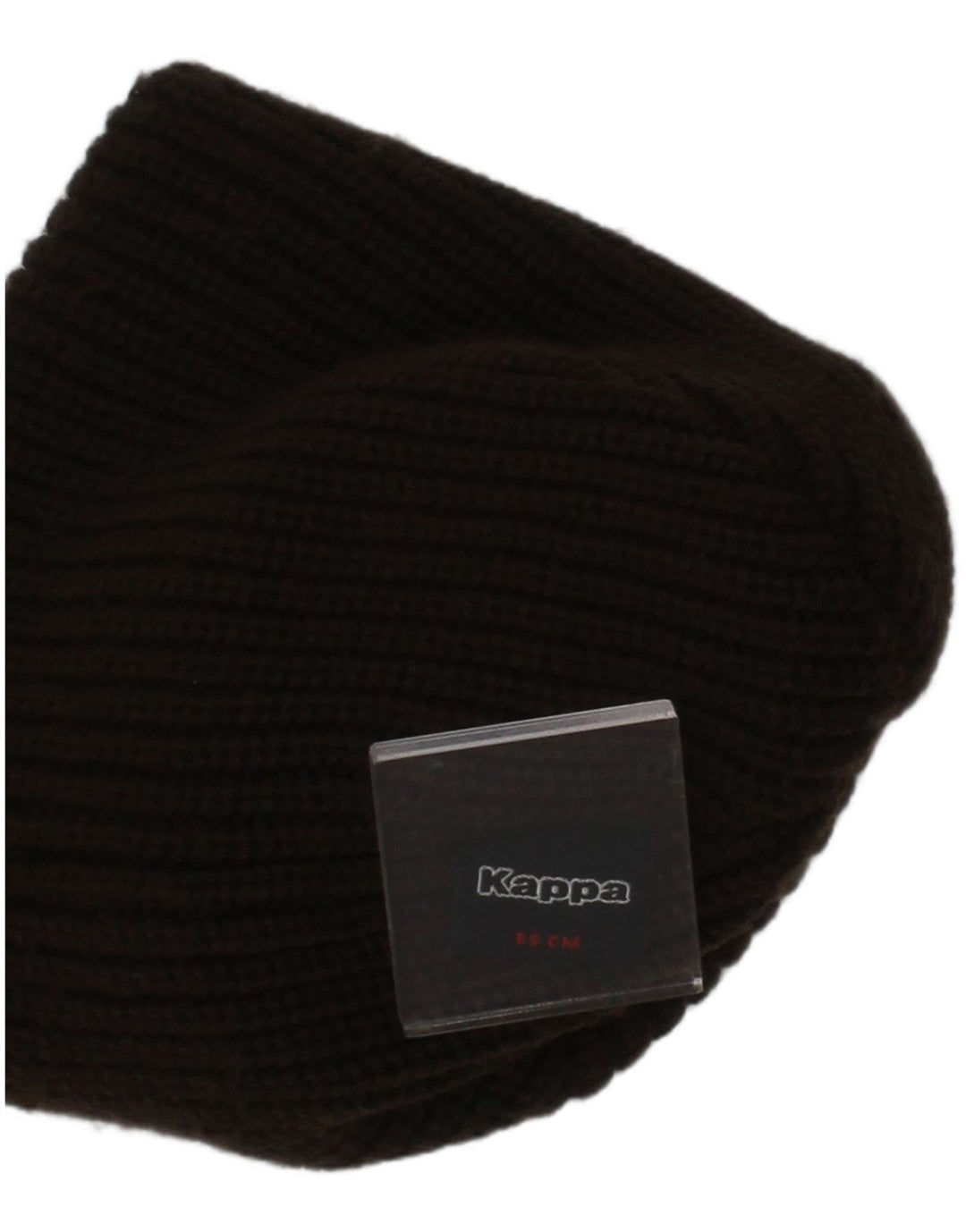 Căciulă bărbați Kappa tricot mare, negru, acrilic