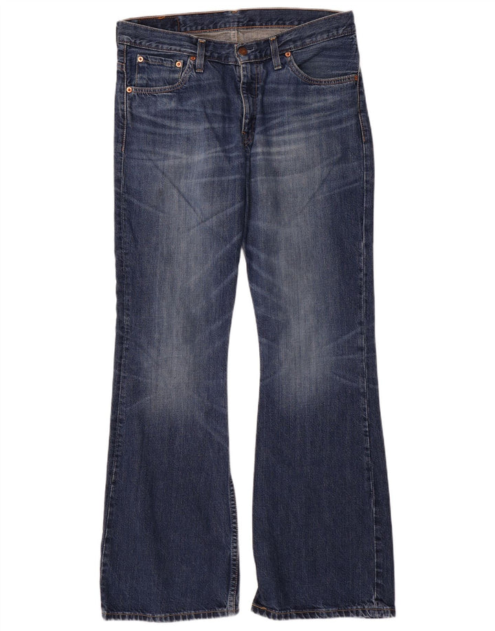 Blugi Levi's 516 Bootcut W34 L33 Bumbac albastru