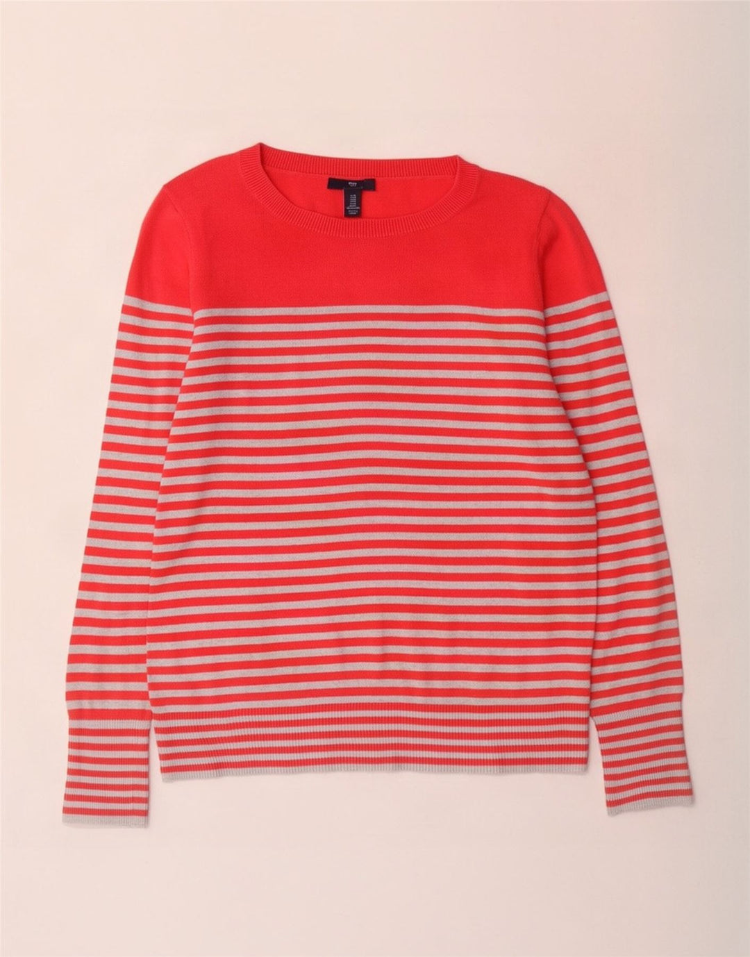 Pulover pentru femei Gap cu gât de barcă UK 14 Medium Red Dunge