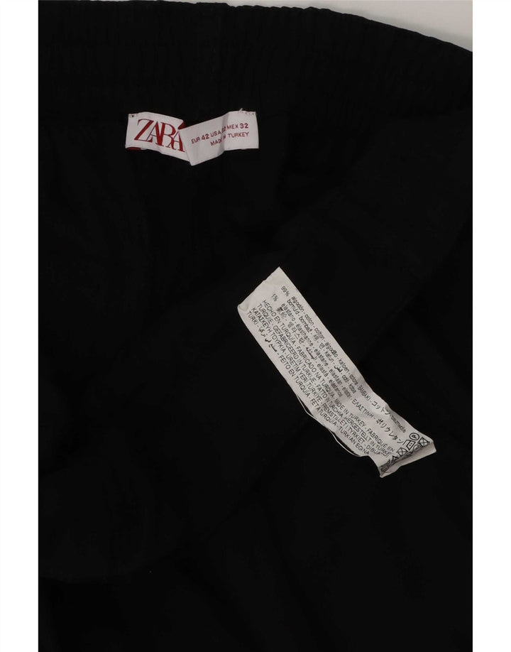 Pantaloni scurți cargo pentru bărbați Zara EU 42 Large W32 Bumbac negru