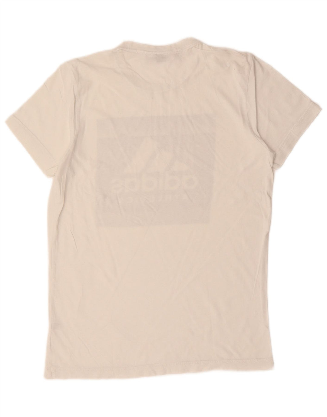 Tricou grafic pentru bărbați Adidas Top mic, alb, bumbac
