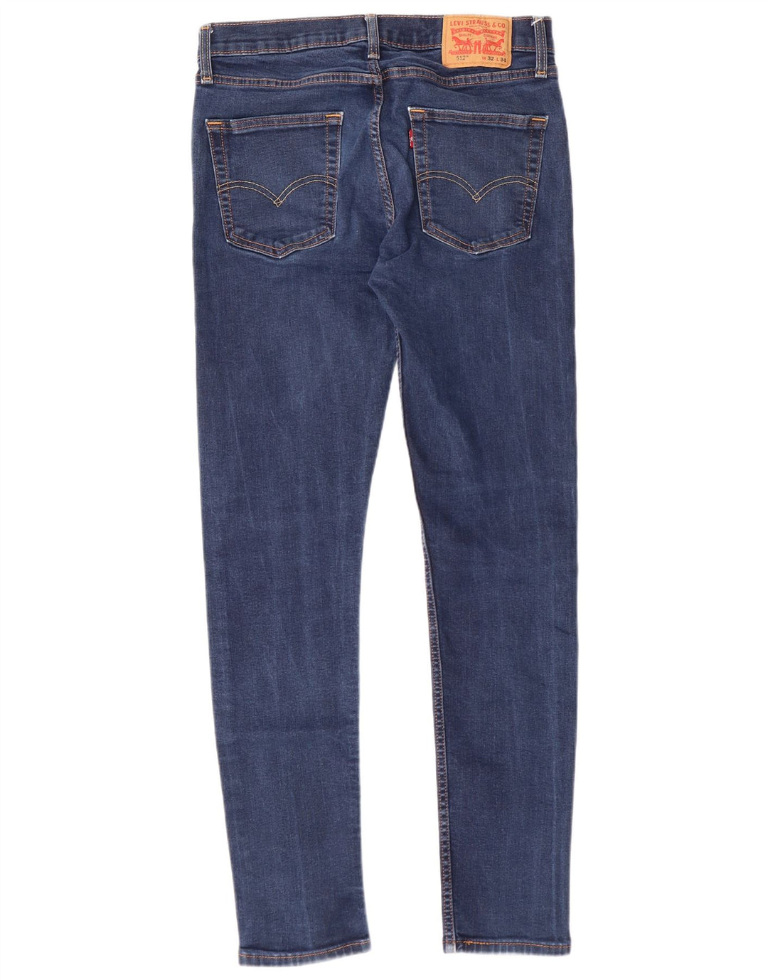Blugi conici pentru bărbați Levi's 512 Slim W32 L31 Bumbac albastru