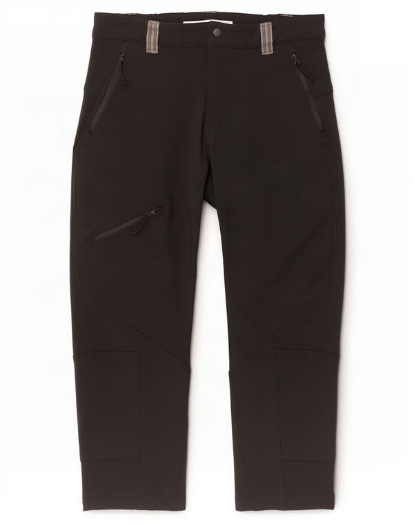 Columbia Mens Crop Cargo Trousers W36 L23 Black Polyester