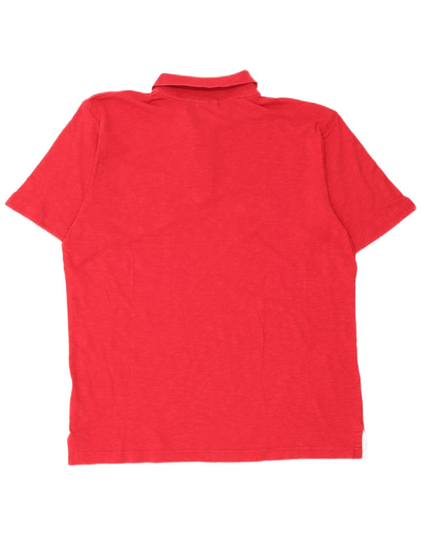 Tricou polo grafic rugby pentru bărbați North Sails, bumbac roșu XL