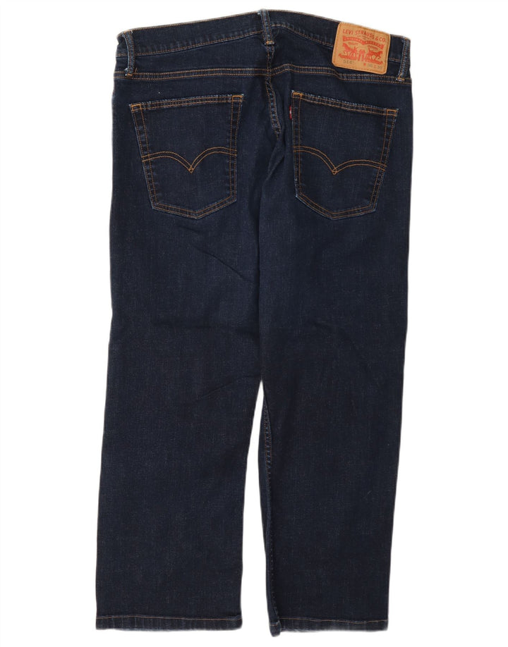 Blugi tăiați pentru bărbați Levi's 514 W36 L25 bumbac bleumarin