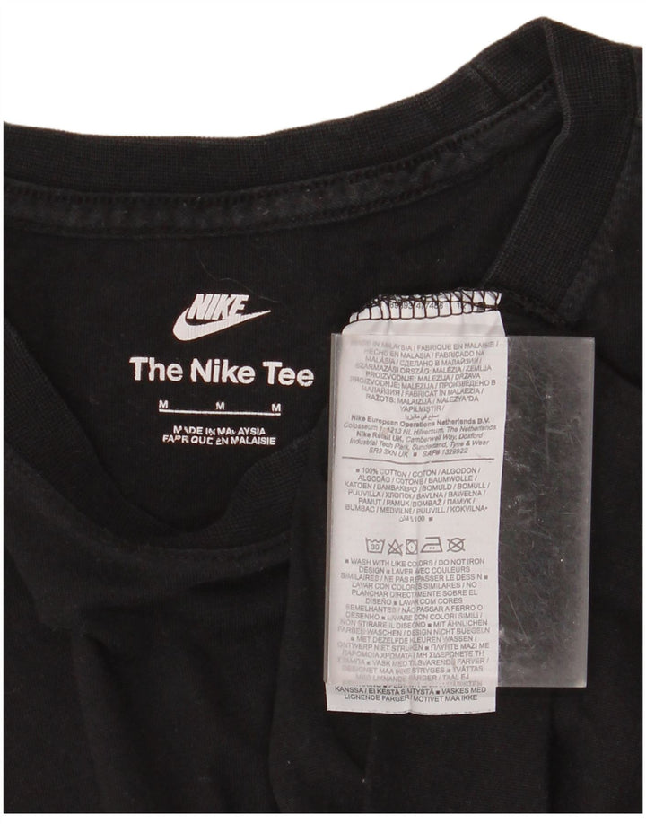 Tricou Bărbați NIKE Top Mediu Negru Bumbac