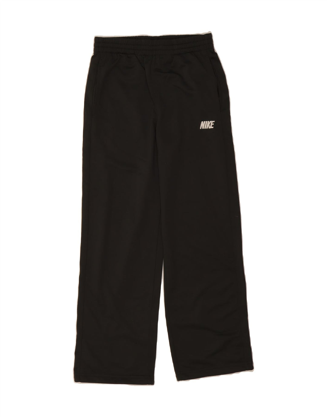 NIKE Boys Tracksuit Trousers 12-13 Years Large Grey Polyester Vintage Nike and Second-Hand Nike from Messina Hembry 