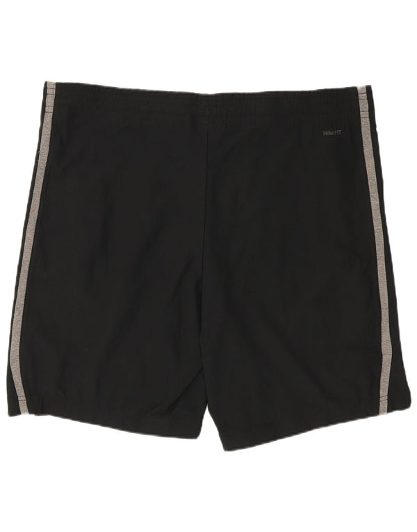 Pantaloni scurți sport Nike pentru bărbați 2XL, poliester negru