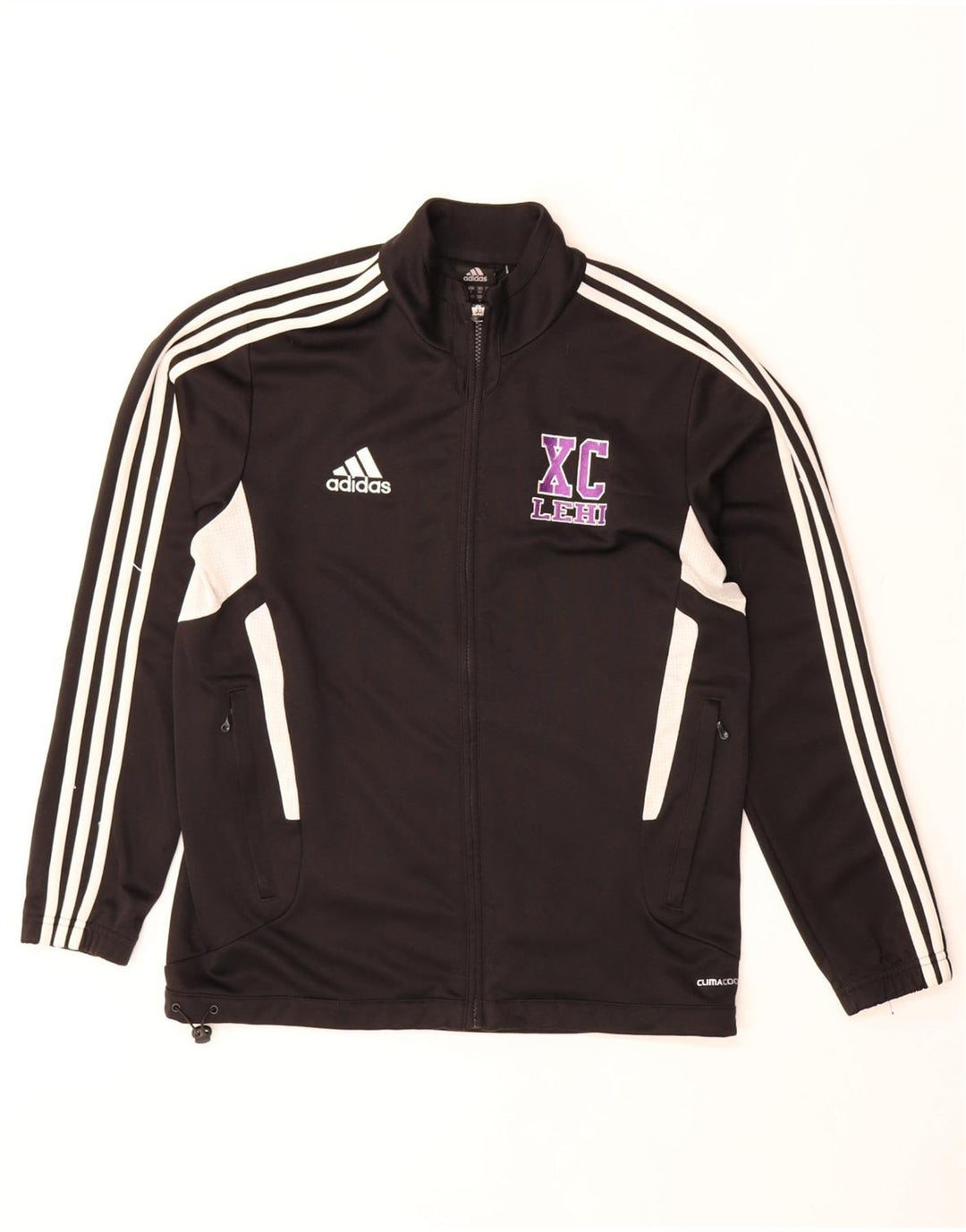 Jachetă de top pentru trening Climacool pentru bărbați Adidas UK 36/38 Mic, negru, colorblock